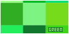  Colours: Green: 