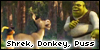  Relationships: Shrek series: Donkey, Puss in Boots and Shrek: 