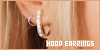  Accessories: Earrings: Hoop: 